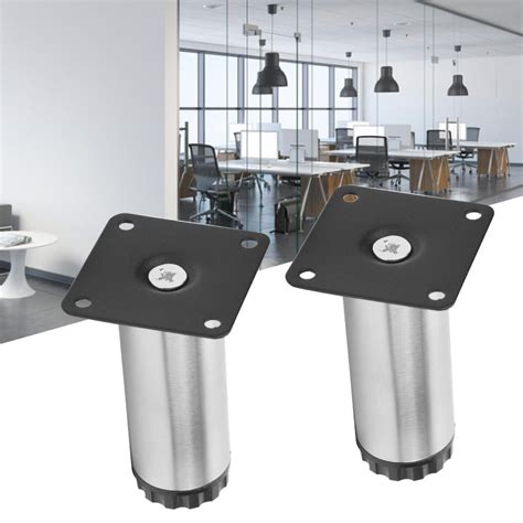 cabinet legs stainless steel|adjustable metal legs for cabinets.